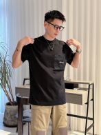 爆買いできる t シャツ pradaコピー トップス 短袖Ｔシャツ 純綿 プリント 柔軟 シンプル ブラック