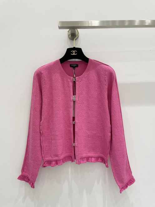 優雅レディ シャネル ダウン コートスーパーコピー アウター トップス シンプル 通勤服 ローズレッド