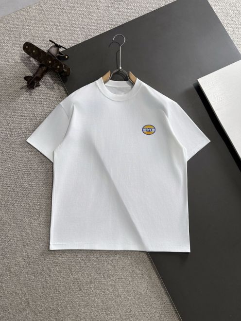 超激得価格 gucci t シャツ ディズニー偽物 綿 高品質 トップス プリント ゆったり 半袖 ホワイト