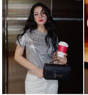 人気販売 gucci カッター シャツコピー ゆったり プリント 100%綿 短袖 トップス シンプル グレー