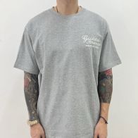 gucci カタカナ t シャツ激安通販 ゆったり プリント 100%綿 短袖 トップス シンプル グレー