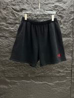 バレンシアガショットパンツＮ級品 カジュアルズボン 純綿 ゆったり 刺繍 運動 ブラック