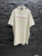 夏新作 バレンシアガtシャツ 値段スーパーコピー トップス ロゴプリント 純綿 半袖 ホワイト