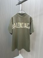 バレンシアガtシャツ値段スーパーコピー トップス プリント 100％綿 短袖 ゆったり グリーン