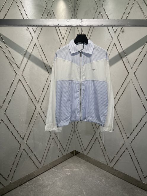 数量限定の爆買 ディオールの服Ｎ級品 トップス 長袖シャツ ビジネス 通勤 シンプル 男女兼用 ブルー