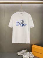 ディオールtシャツメルカリスーパーコピー 純綿 トップス 短袖 ゆったり プリント 柔らかい 2色可選