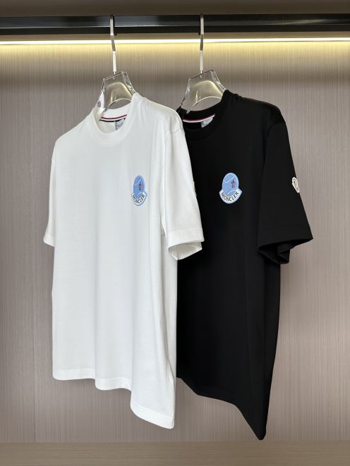 モンクレールtシャツサイズ感スーパーコピー トップス 短袖 柔らかい 綿100％ 2色可選