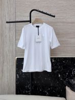 モンクレールtシャツ値段激安通販 トップス 短袖 プリント 柔軟 綿100％ シンプル M8802 ホワイト