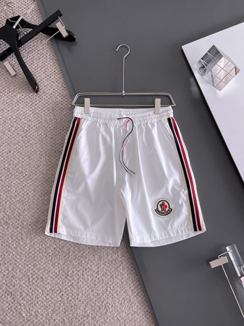 モンクレール ショートパンツ メンズスーパーコピー 綿100％ カジュアルズボン 通気性いい メンズ ホワイト