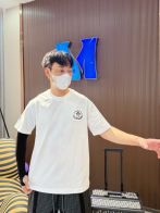 大販売‼モンクレールtシャツ 洗濯スーパーコピー 柔らかい 綿100％ プリント トップス 短袖 ホワイト