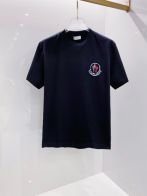 モンクレールtシャツ 買取コピー ロゴプリント トップス 短袖 柔らかい 綿100％ ブラック