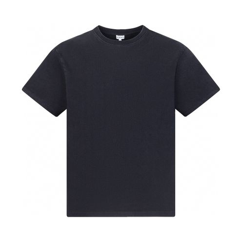 ロエベ クロップドtシャツスーパーコピー シンプル 半袖 トップス 純綿 プリント 柔らかい ブラック
