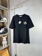 お洒落！ロエベtシャツ メルカリ偽物 シンプル 半袖 トップス 純綿 シンプル プリント ブラック