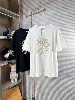 ロエベtシャツコーデスーパーコピー 半袖 トップス 純綿 シンプル プリント ホワイト