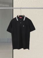 gucci オープン カラー シャツスーパーコピー トップス  短袖 カジュアル ポロシャツ ブラック