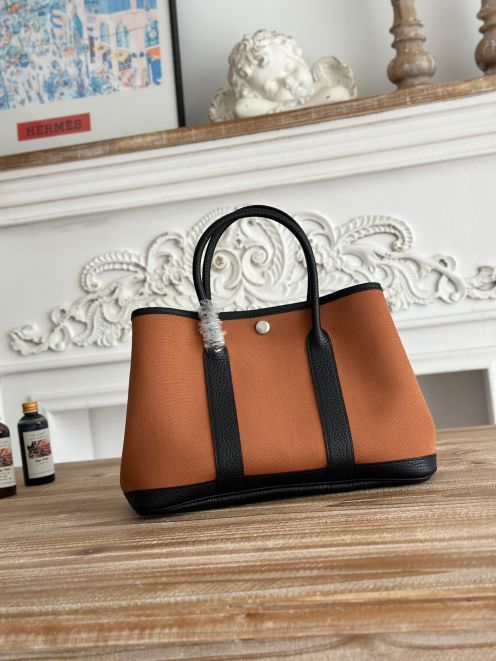 超激得の新品 エルメスバッグ お手入れスーパーコピー ハンドバッグ 牛革 レザー ブラウン