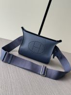 超激得価格 エルメスバッグ 一覧コピー 本革  斜め掛けバッグ レザー 男女兼用 ブルー