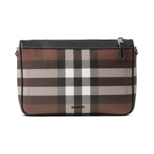 burberry クラッチ バッグ偽物 カジュアル 斜め掛けバッグ 本革 レザー ブラウン