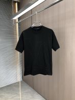お得品‼ tシャツ ルイヴィトンコピー 柔軟 純綿 トップス 短袖 ゆったり 男女兼用 ブラック