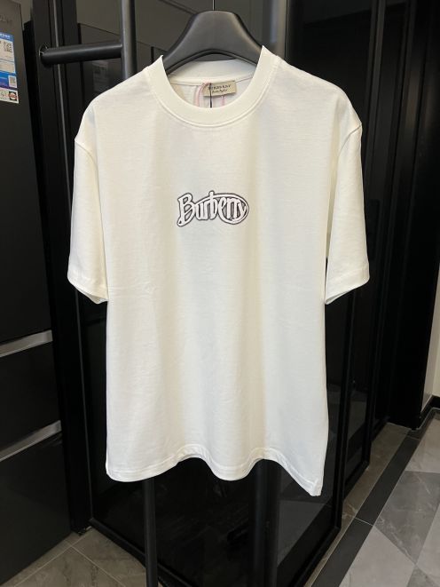 キッズ バーバリー t シャツＮ級品 プリント 純綿 トップス ゆったり 上質商品 ホワイト