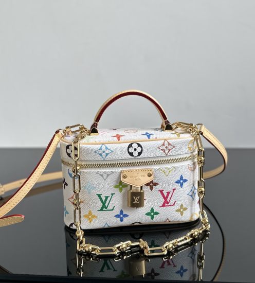 最新到着‼LV ヴィトン バッグ 綺麗にする偽物 レザー 牛革 斜め掛け ハンドバッグ ホワイト