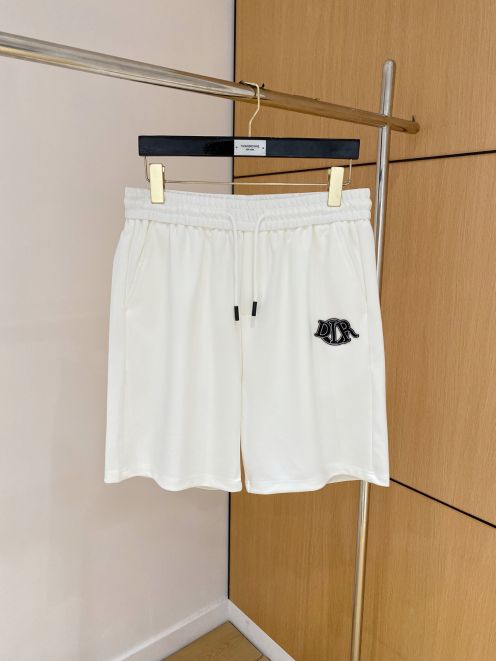 dior ズボン メンズスーパーコピー ショットパンツ 綿 スポーツ カジュアル ホワイト
