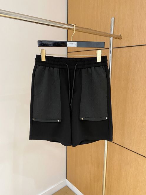 dior 半ズボンコピー ショットパンツ 100%綿 スポーツ カジュアル メンズ ブラック