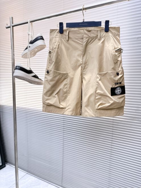超激得の新品 dior ズボンコピー ショットズボン スポーツ カジュアル メンズ ベージュ色