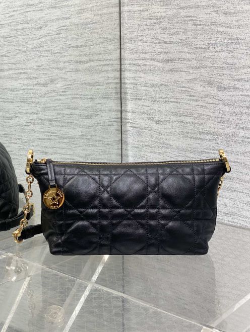 超激得価格 dior バニティ バッグＮ級品 斜め掛け 本革 レザー ハンドバッグ ブラック