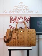 mcmのバッグコピー トート 優雅 ハンドバッグ 大容量 斜め掛け 牛革 6022 ブラウン