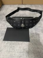 MCM エムシーエム バッグコピー 優雅レディ 牛革 腰バッグ ミニサイズ 1040 ブラック