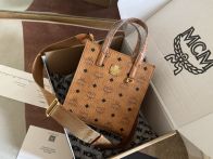 mcm 値段スーパーコピー トート 優雅 ハンドバッグ 斜め掛け 牛革 6711 ブラウン