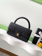 セール開催中 トート シャネルバッグ偽物 優雅レディ 本革 レザー ハンドバッグ AS3868 ブラック