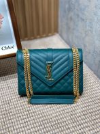 眩しい サン ローラン キャンバス トート偽物 優雅 ハンドバッグ 本革 チェーン 392739 ブルー