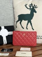 シャネル 財布 ミニ 人気スーパーコピー 牛革 レザー 手持ち シンプル 長財布 レッド