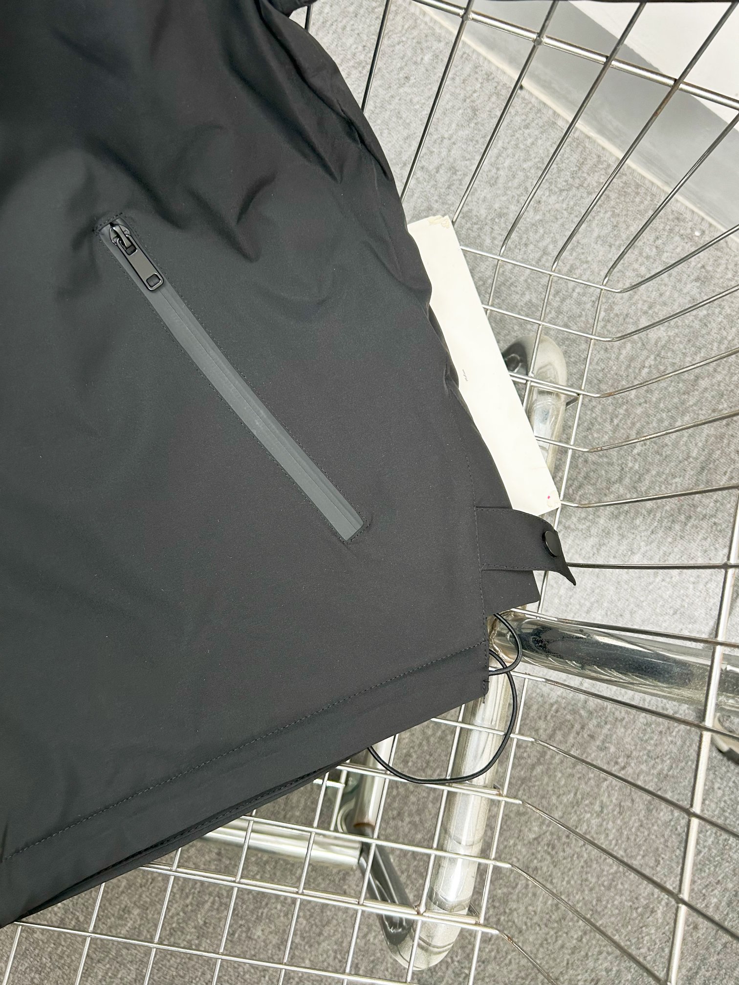 stone island ミリタリー ジャケットコピー 防風 暖かい カップル フード付き ブラック_9
