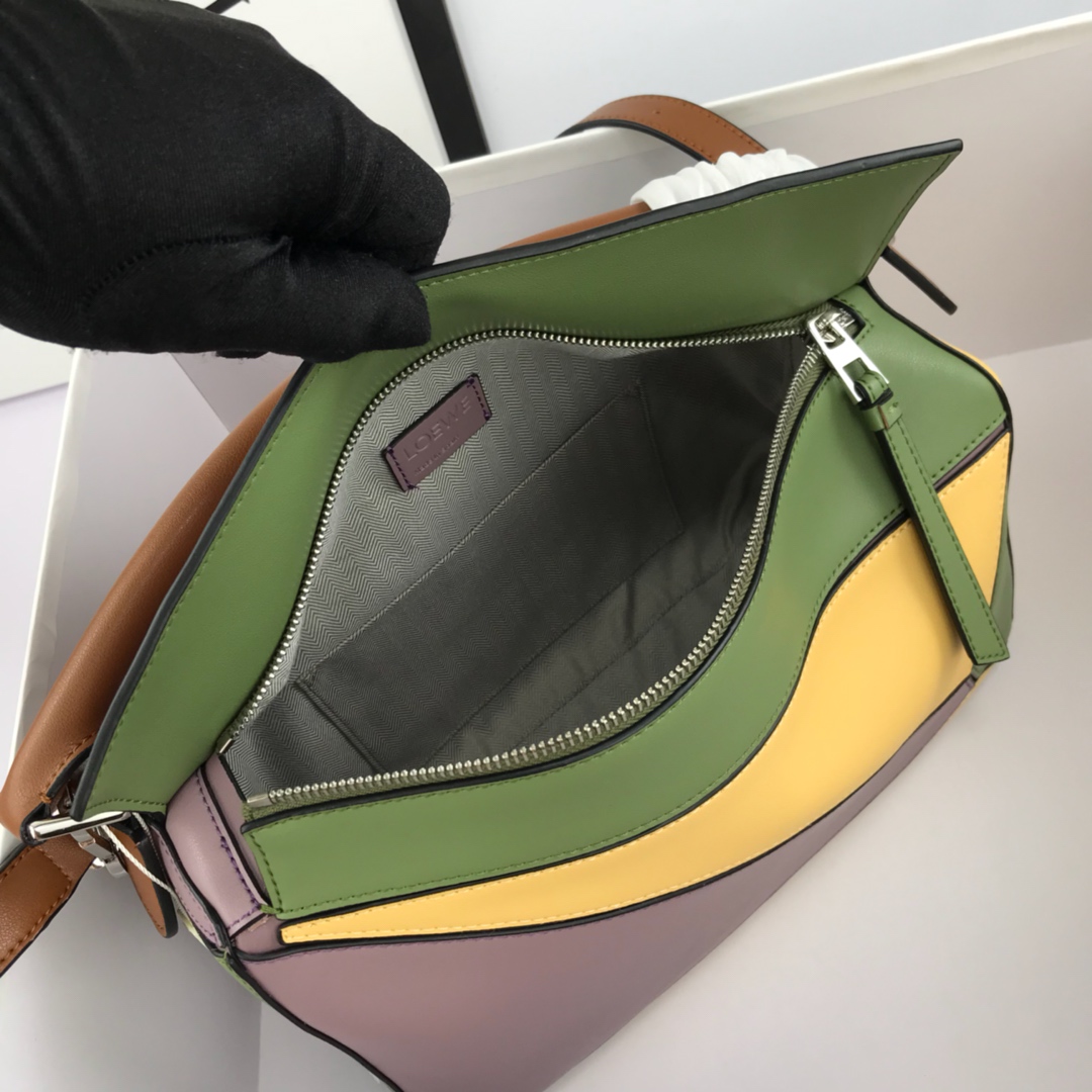 ロエベLOEWE限定スーパーコピーバッグレザーパープル高級ショルダーバッグ_3