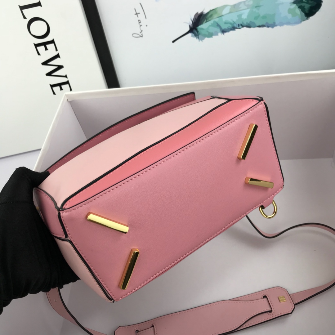 ロエベLOEWE限定スーパーコピーバッグレザーピンク高級ショルダーバッグ_7
