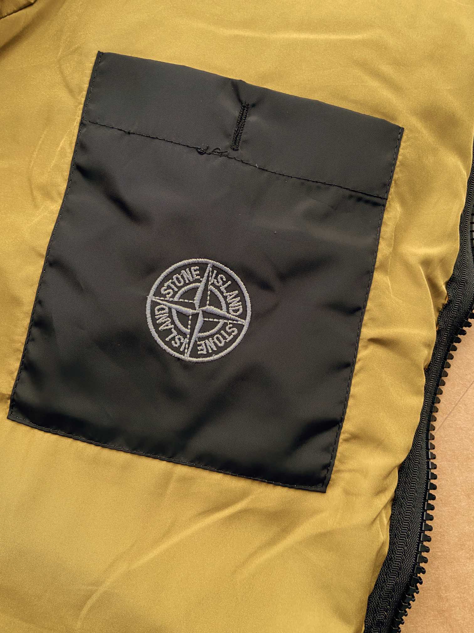 stone island ダウン コートｎ級品 暖かい 防寒 軽量 ダウンジャケット 6色可選 グリーン_3