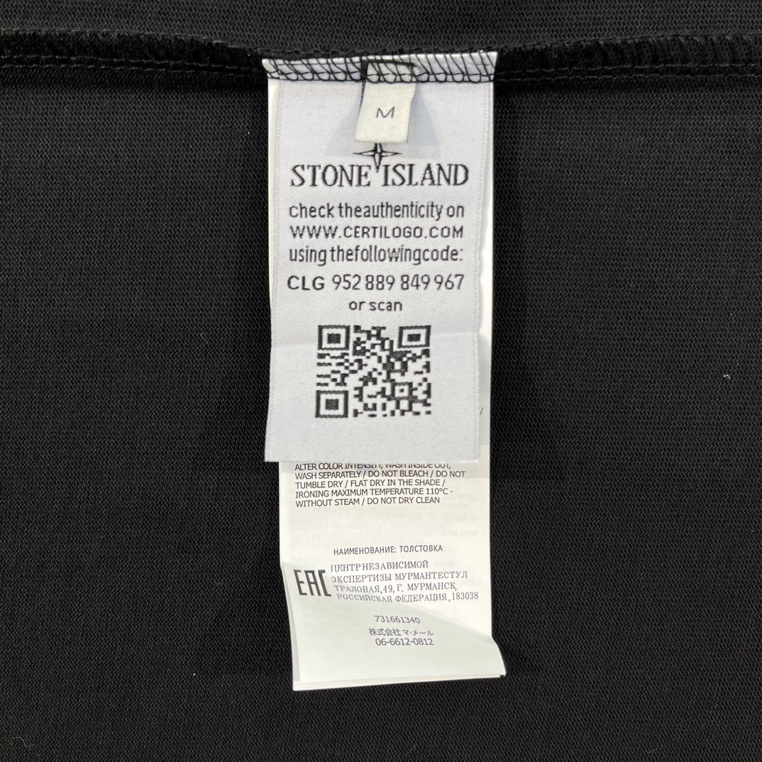 stone island t シャツコピー 半袖Tシャツ 純綿 シンプル 夏 新品 ゆったり 男女兼用 ブラック_9