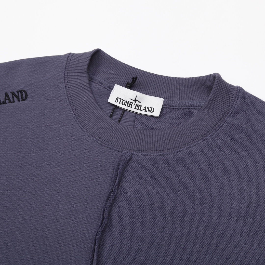 ストーン アイランド 長袖 シャツｎ級品 長袖tシャツ 純綿トップス ファッション 3色可選 パープル_3