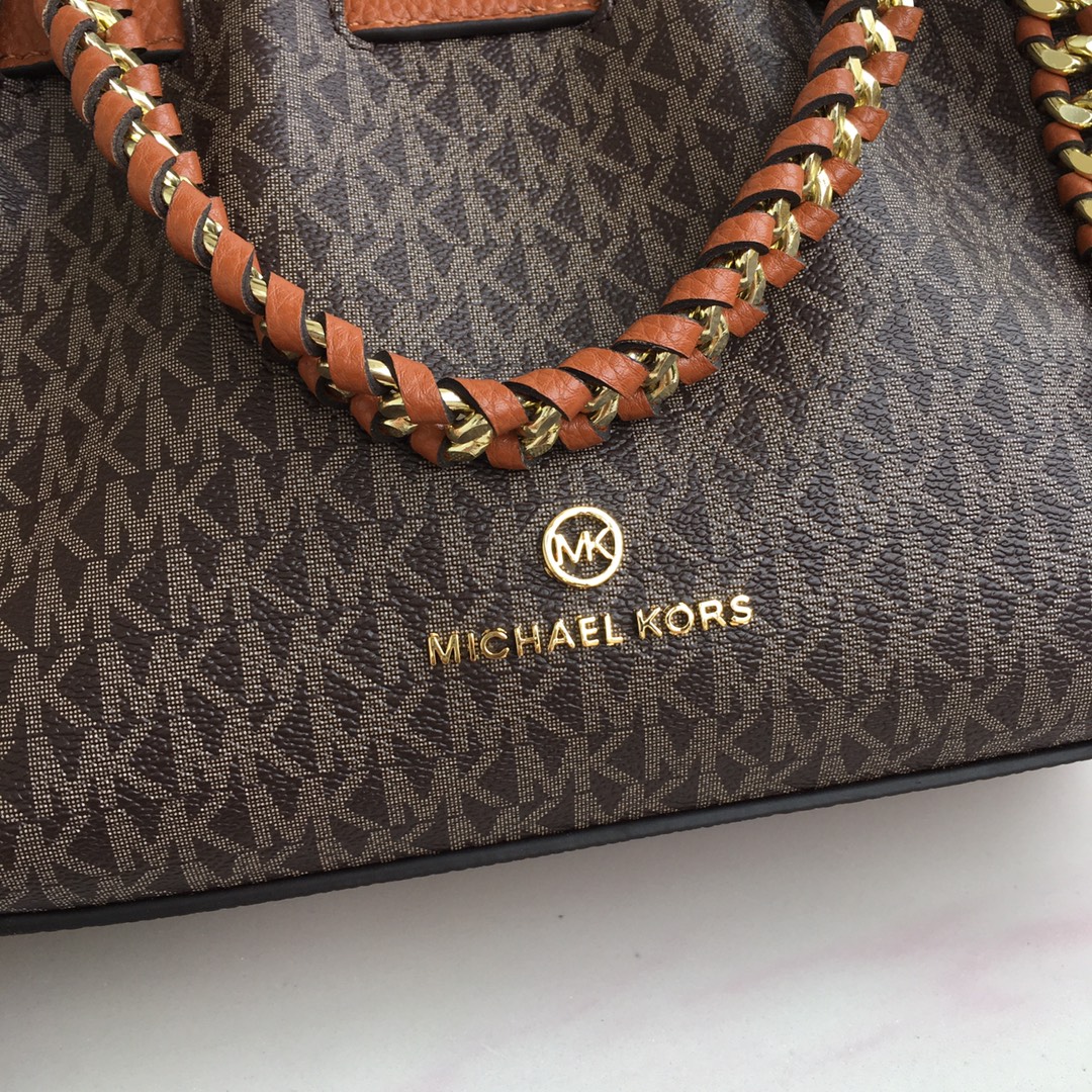 マイケルコースMICHAELKORS限定スーパーコピーバッグレザーブラウン高級ショルダーバッグ_4