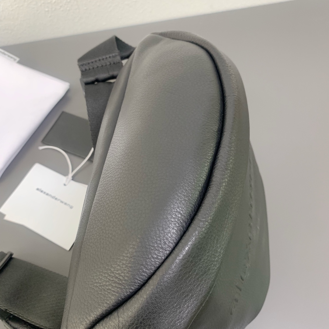 アレキサンダーワンALEXANDERWANG限定コピーバッグレザーブラック高級腰掛け_2