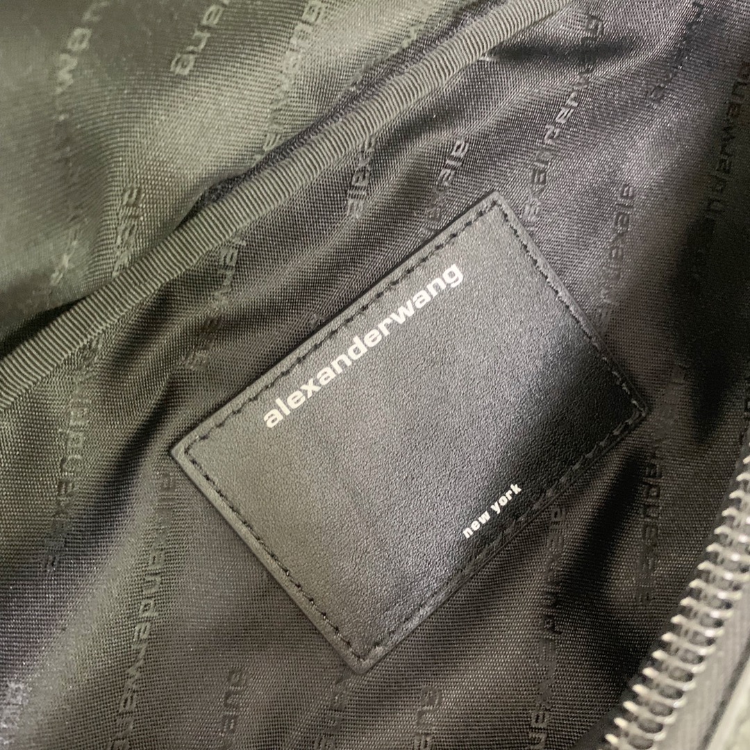 アレキサンダーワンALEXANDERWANG限定コピーバッグレザーブラック高級腰掛け_6