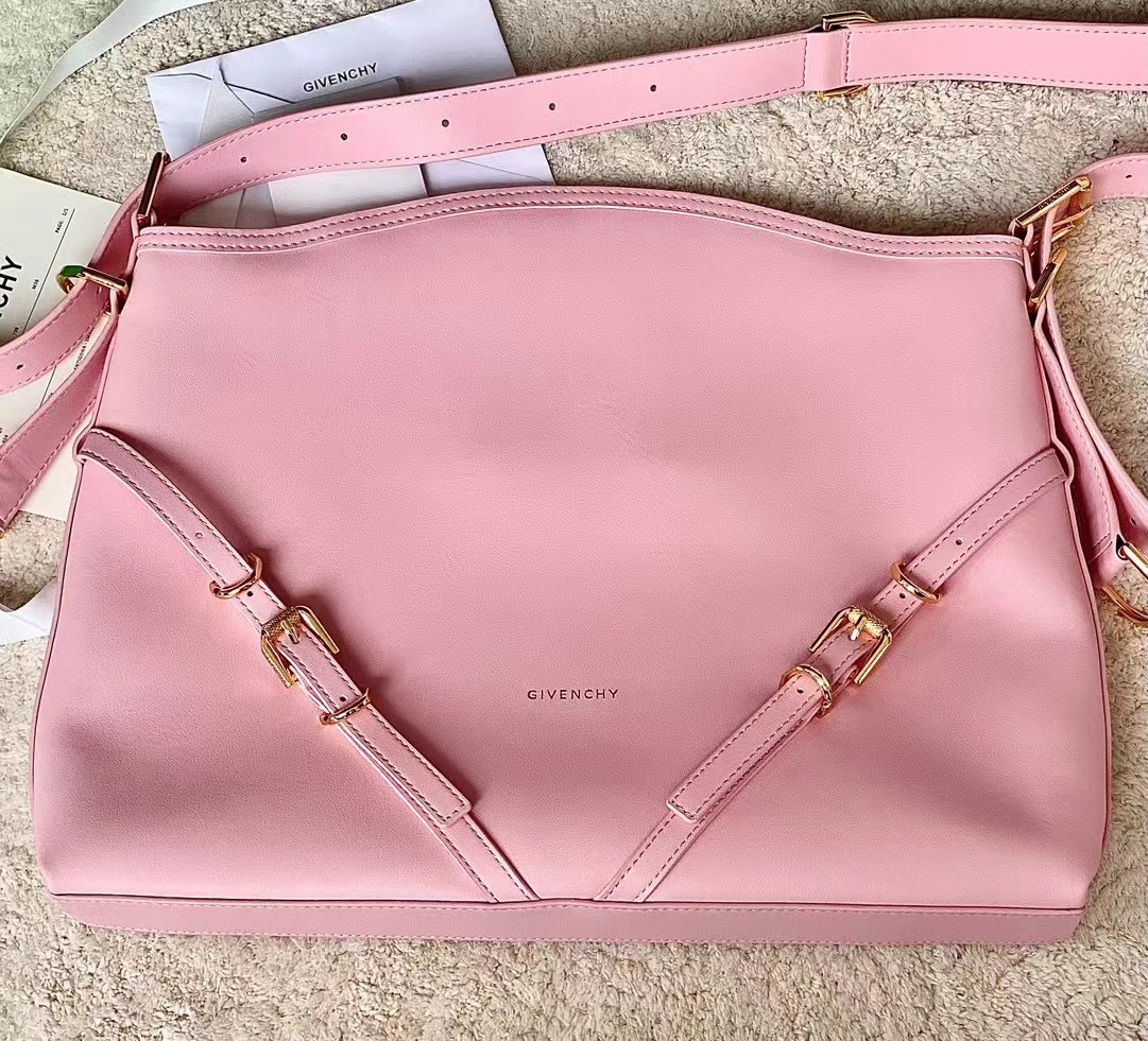 GIVENCHYジバンシィ トートn級品 フランス レザーバッグ レディース 魅力 ピンク_3