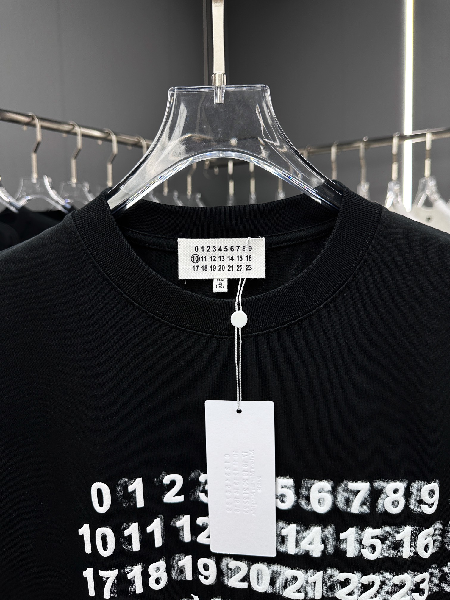 メゾンマルジェラ2024新作コピー半袖Tシャツコットンブラック柔らかい春夏高級_3