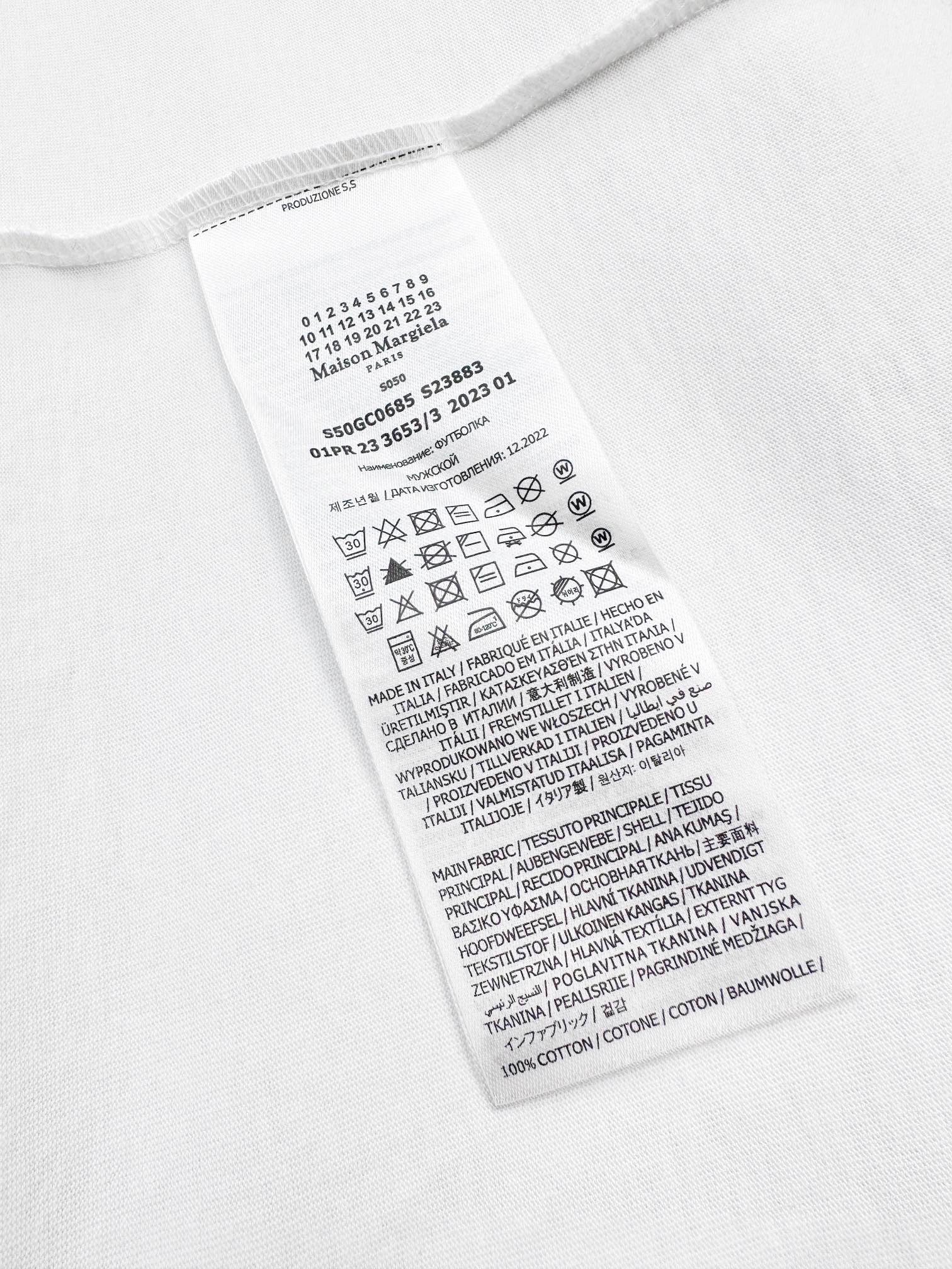 メゾンマルジェラコピー半袖Tシャツコットンホワイト柔らかい春夏高級花柄_6