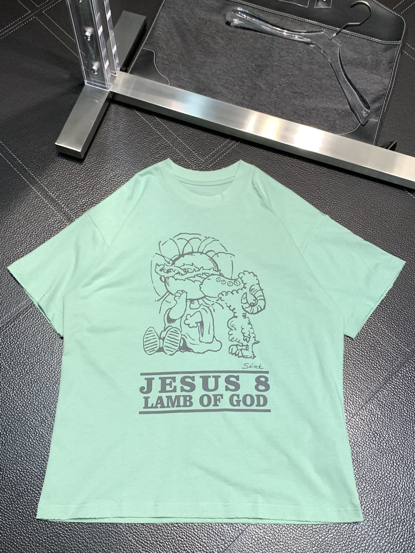 セントマイケル偽物コピー半袖Tシャツコットンブラウン柔らかい高級花柄_2