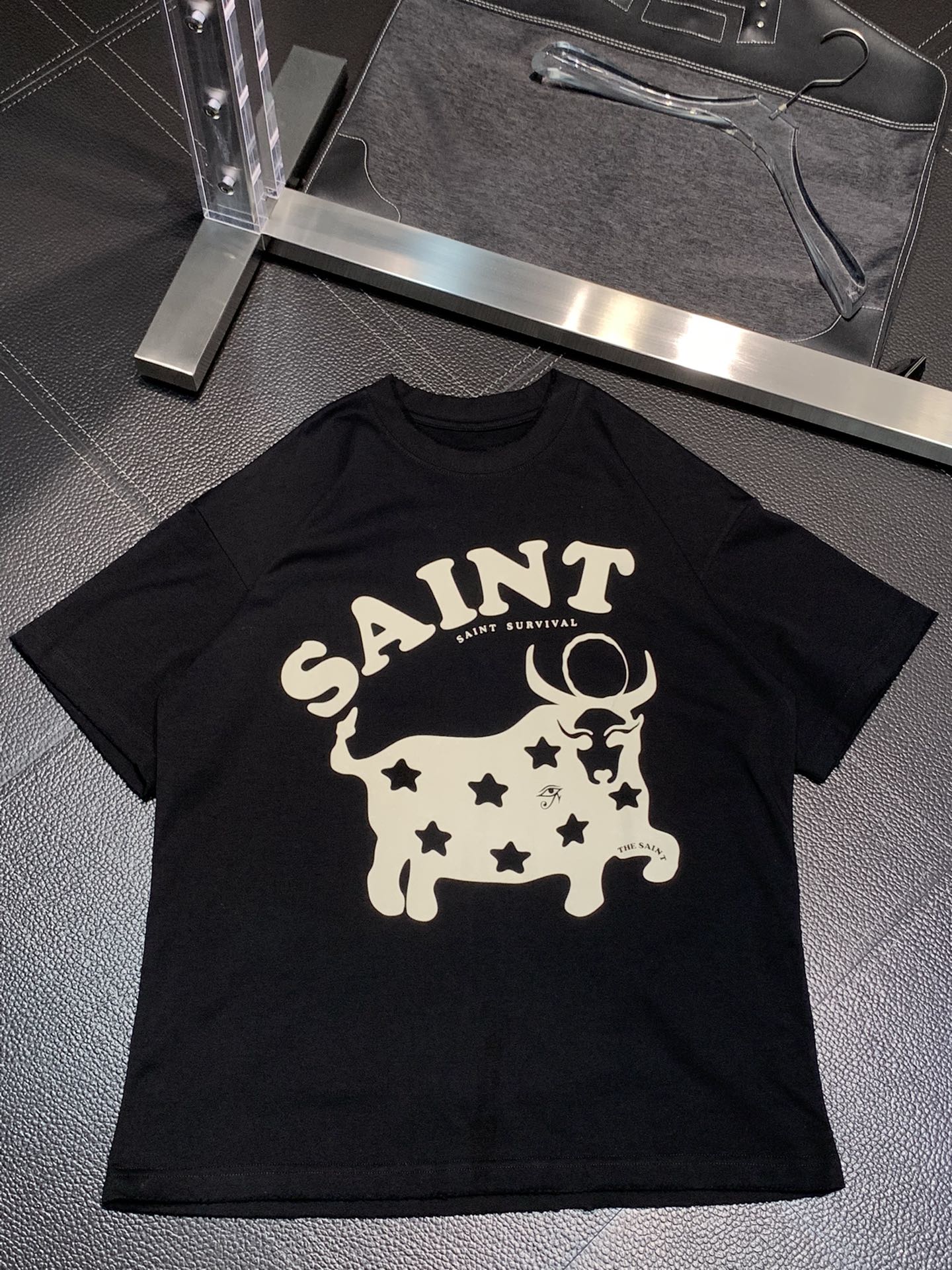 セントマイケルn級品コピー半袖Tシャツコットンブラック柔らかい高級花柄_2