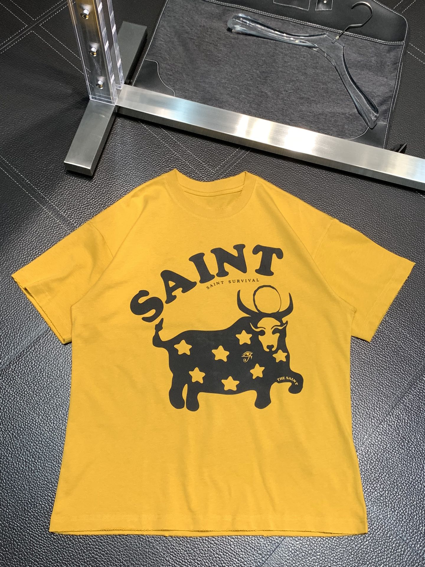 セントマイケルn級品コピー半袖Tシャツコットンブラック柔らかい高級花柄_3